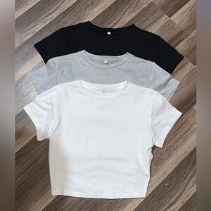 Crop Tops 3pck
